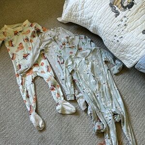12-18 month infant onesies - Bellamy, magnetic me, angel dear and burtsbees